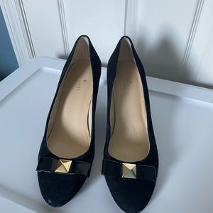 Kate spade black wedges | 10